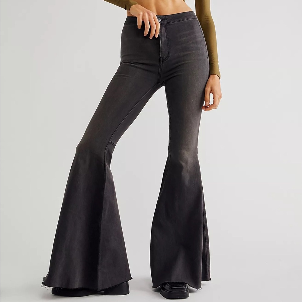 NWT Free People Just Float On Flare Jeans Bell Bottoms